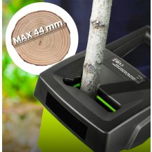 Elektromos ágaprító, 3500W, 44 mm-ig, önbehúzó, 60L zsákkal