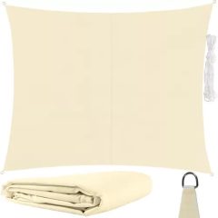 Sunshade sail 3x2m - beige Gardlov