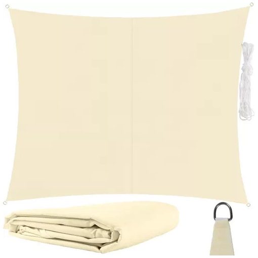 Sunshade sail 3x2m - beige Gardlov