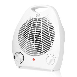   Elektromos hősugárzó ventilátoros fűtő, 2000 W, termosztáttal és hűtő funkcióval