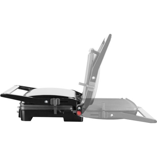 Kontaktgrill 2000W, 3 sütési mód, tapadásmentes sütőlap, nyitható, hőfokszabályzó