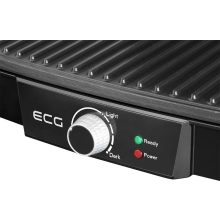 Kontaktgrill 2000W, 3 sütési mód, tapadásmentes sütőlap, nyitható, hőfokszabályzó