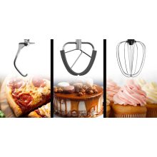 2200W Bolygómozgásos Konyhai Robotgép – Tésztadagasztó és Habverő, INOX rozsdamentes acél