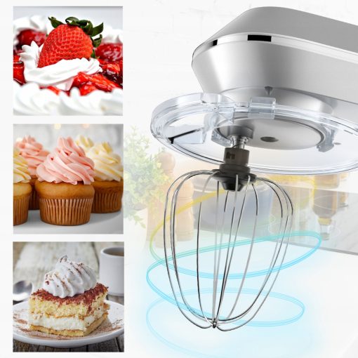 2200W Bolygómozgásos Konyhai Robotgép – Tésztadagasztó és Habverő, INOX rozsdamentes acél