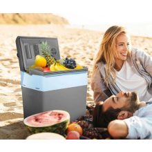 Dual autós fűtő-hűtőláda, hűtőtáska hűtés-fűtés funkció 25L