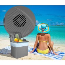 Dual autós fűtő-hűtőláda, hűtőtáska hűtés-fűtés funkció 25L