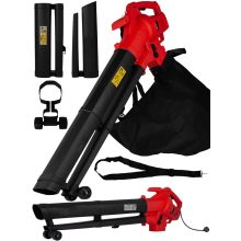 Elektromos levélfúvó vákuumos aprító 3200W 270 km/h