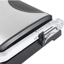 Deluxe kontaktgrill, 2000W, 3 funkció, állítható grilllap, tapadásmentes felület