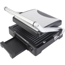 Deluxe kontaktgrill, 2000W, 3 funkció, állítható grilllap, tapadásmentes felület