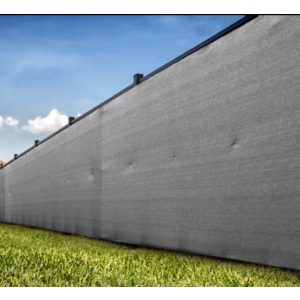   Belátásgátló árnyékoló háló szürke 1,5x10 m, UV-álló, sűrű 200g/m2, 98% takarás