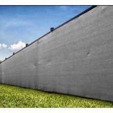 Belátásgátló árnyékoló háló szürke 1,5x25 m, UV-álló, sűrű 200g/m2, 98% takarás