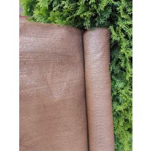 Árnyékoló háló belátásgátló 1,2x10 m, 200 g/m2 98% takarás, UV-álló mogyoró