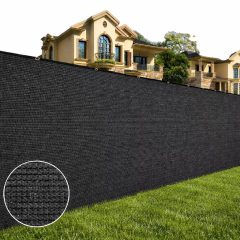   Árnyékoló háló belátásgátló 2x25m, 200 g/m2 98% takarás, UV-álló antracit