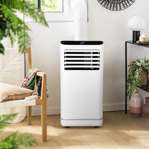 Mobilklíma 2,6kW teljesítmény, WiFi, LED panel, páramentesítő funkcióval (22L/24h), 3 az 1-ben