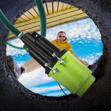 Rusek 1080 l/h merülő membránszivattyú tiszta vízre 10 m kábellel