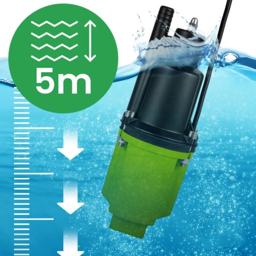 Rusek 1080 l/h merülő membránszivattyú tiszta vízre 10 m kábellel