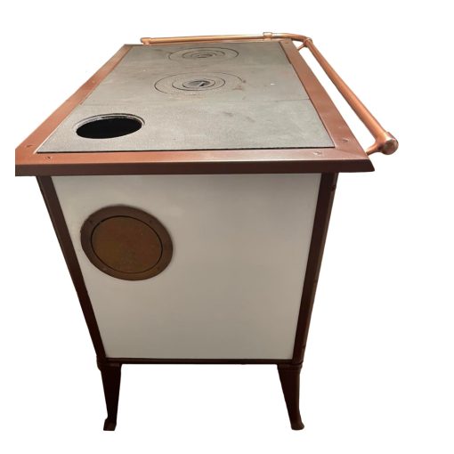 1950-es évek Antik Fehér Salgó Sparhelt – Korlátos Kivitel, Időtálló Minőségben