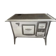   Lepke Sparhelt Antik Öntöttvas Kályha Korlátos Kivitelben