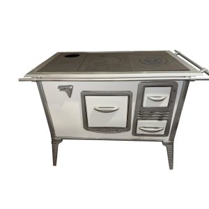   Lepke Sparhelt Antik Öntöttvas Kályha Korlátos Kivitelben