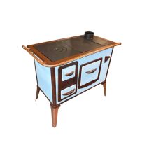 Lepke Sparhelt Antik Öntöttvas Kályha Korlátos Kivitelben