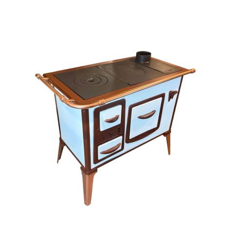 Lepke Sparhelt Antik Öntöttvas Kályha Korlátos Kivitelben