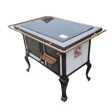 1920-as Évek Díszes Antik Sparhelt – Modern Indukciós Főzőlappal, Generációkon Átívelő Mestermunka