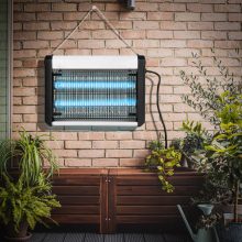 Hatékony UV szúnyogirtó lámpa beltérre 16W teljesítménnyel, 150 m2 hatókörrel,