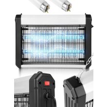 Hatékony UV szúnyogirtó lámpa beltérre 16W teljesítménnyel, 150 m2 hatókörrel,