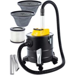   Ipari hamuporszívó, kandallóhoz, grillekhez 1800W HEPA szűrővel