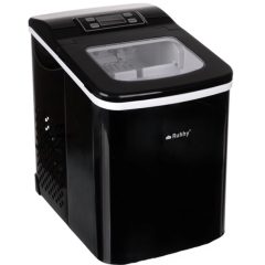   Jégkockakészítő gép 12 kg/24h, gyors jégkészítő LCD kijelzővel és időzítővel