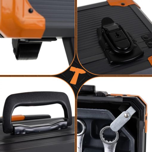 1000 Részes Professzionális Szerszámkészlet Gurulós Alumínium Kofferben – Dugókulcs, Bitek, Villáskulcsok