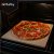   Pizza kő 2in1 szett, bambusz lapáttal, 38x36 cm, sütőbe és grillhez