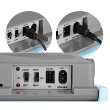 Dual autós fűtő-hűtőláda, hűtőtáska hűtés-fűtés funkció 30L