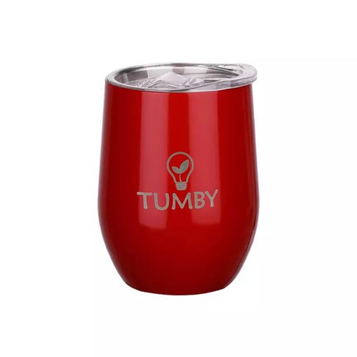 Tumby termosz pohár bordó