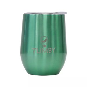 Tumby termosz pohár zöld