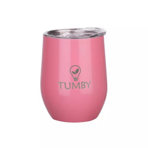 Tumby termosz pohár világos rózsaszín