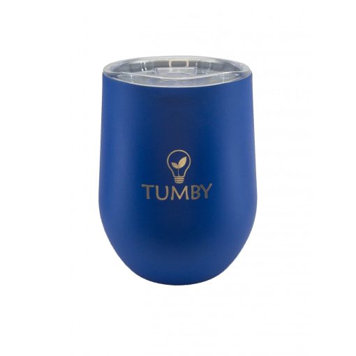 Tumby termosz pohár sötét kék matt