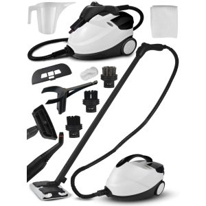   Gőztisztító mop, többfunkciós gőzölős takarítógép, extra tartozékokkal 2000W
