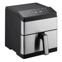   9,5 L-es Air Fryer Tumby olaj nélküli forró levegős Dupla fűtőszálas fritőz, és aszalógép rozsdamentes acél burkolattal