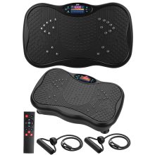 Vibrációs Tréner Platform 150 W – 150 kg Terhelhetőség, Bluetooth Hangszóró, Távirányító, 5 Program