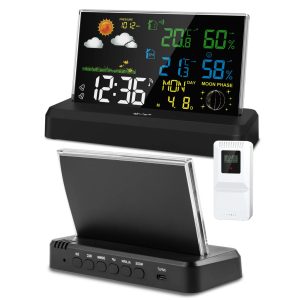   Vezeték nélküli időjárásállomás hőmérő, páramérő és barométer külső szenzorral