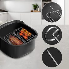 Air Fryer Kiegészítő Készlet 15 db Nagyobb Méretű Forrólevegős Sütőkhöz