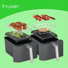 Air Fryer Kiegészítő Készlet 15 db Nagyobb Méretű Forrólevegős Sütőkhöz