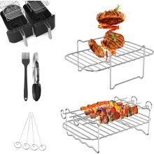 Air Fryer Kiegészítő Készlet 15 db Nagyobb Méretű Forrólevegős Sütőkhöz