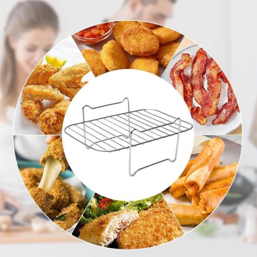 Air Fryer Kiegészítő Készlet 15 db Nagyobb Méretű Forrólevegős Sütőkhöz
