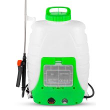 Akkumulátoros Háti Permetező – 18L, 12V 8Ah, 40W, Teleszkópos Lándzsa, Többféle Fúvóka, Szűrőrendszer