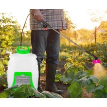 Akkumulátoros Háti Permetező – 18L, 12V 8Ah, 40W, Teleszkópos Lándzsa, Többféle Fúvóka, Szűrőrendszer