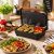   Elektromos Szendvicssütő és Kontaktgrill – 1500W, Tapadásmentes Felület, Állítható Magasság