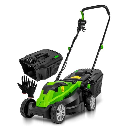 Elektromos Fűnyíró Master3500W– 30L Fűgyűjtő, 3 Vágási Magasság, Turbo Eco Motor