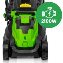 Elektromos Fűnyíró Master3500W– 30L Fűgyűjtő, 3 Vágási Magasság, Turbo Eco Motor
